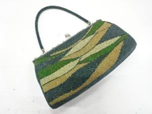 ビーズ　ハンドバッグ